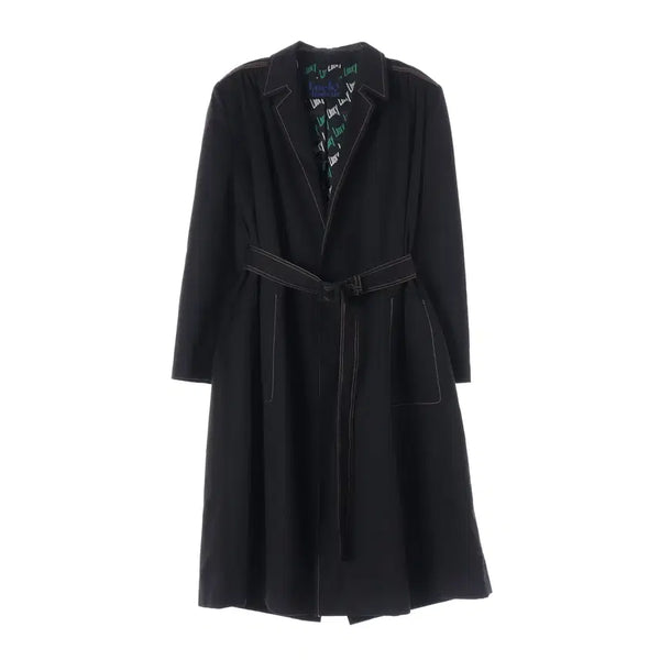 [BUNJANG] Lucky Chouette 22FW Belted Stitch Cotton Trench Coat / 럭키슈에뜨 22FW 벨티드 스티치 코튼 트렌치 코트