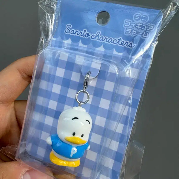 [BUNJANG] Sanrio Pekkle Mini Figure Keyring - Japanese Authentic / 산리오 오리 페클 미니 피규어 키링 마멜 일본 정품