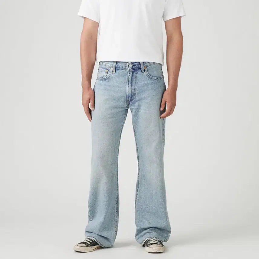 [BUNJANG] Levi's 567 Relaxed Flare Jeans - Light Wash / (28) 리바이스 567 릴렉스 플레어 진