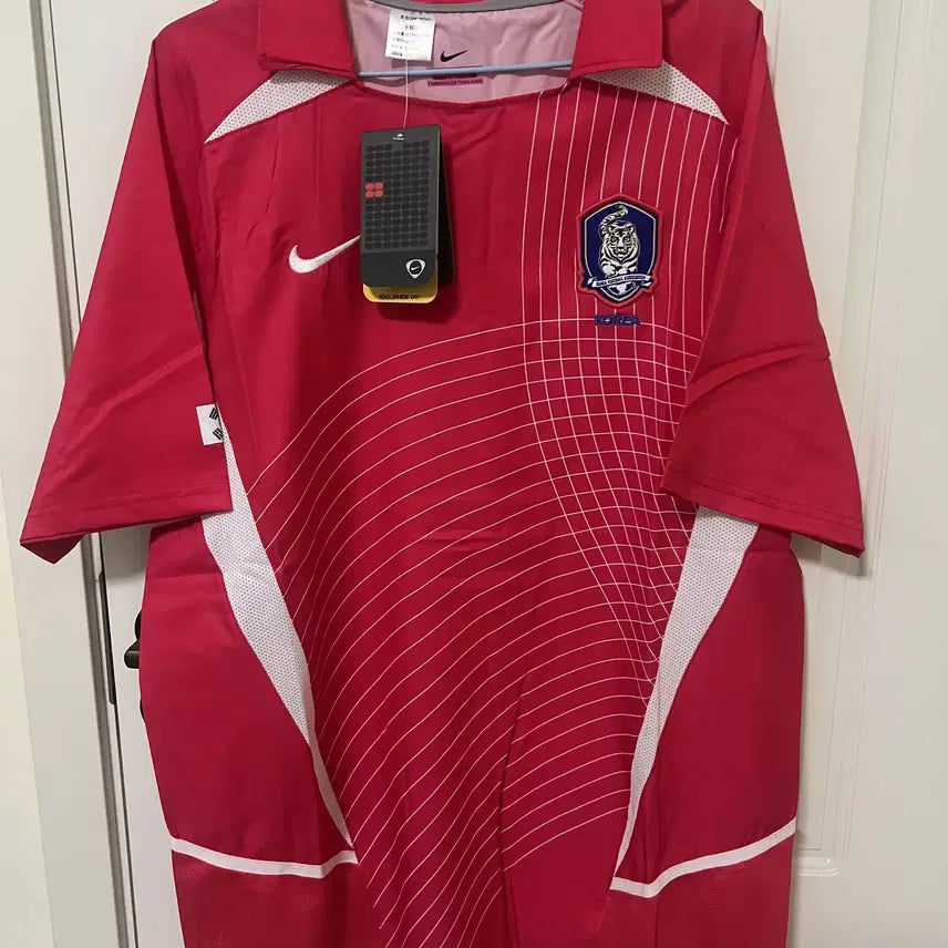 [BUNJANG] South Korea Retro Red Football Jersey / 대한민국 레트로 레드 축구 유니폼