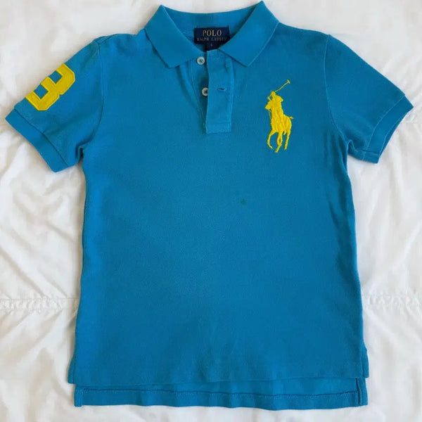 [BUNJANG] Polo Ralph Lauren Big Pony T-Shirt Sky Blue / 폴로 빅포니 스카이블루