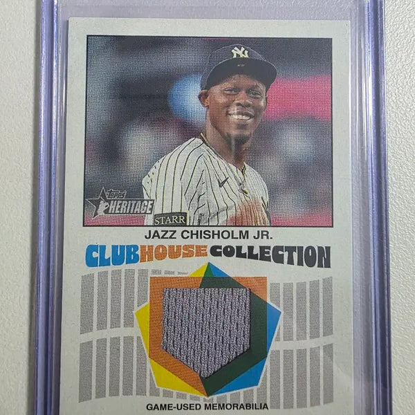 [BUNJANG] Jazz Chisholm Jr. 2026 MLB New York Yankees Jersey Card / 2026 mlb 재즈 치좀 유니폼카드 뉴욕양키스