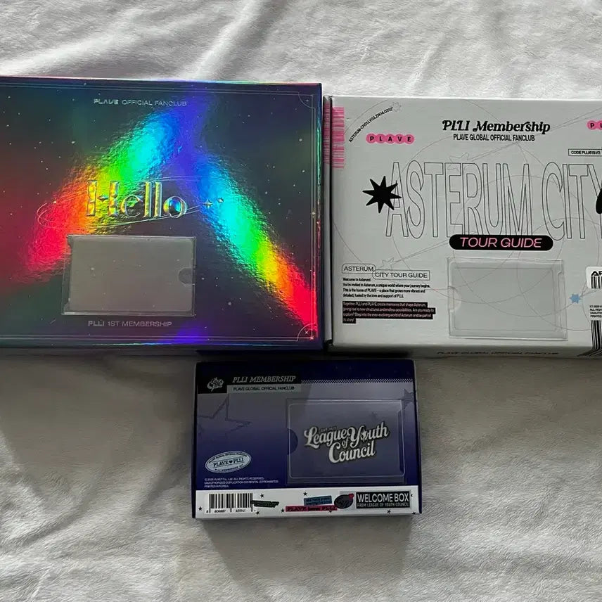 [BUNJANG] PLAVE Membership Kit Bundle Set (Seasons 1, 2, 3) / 플레이브 멤버쉽키트 1기 2기 3기 일괄
