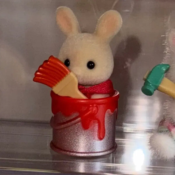 [BUNJANG] Sylvanian Families Baby Architects Rabbit Blind Bag Figure / 실바니안 블라인드팩 아기 건축가 토끼