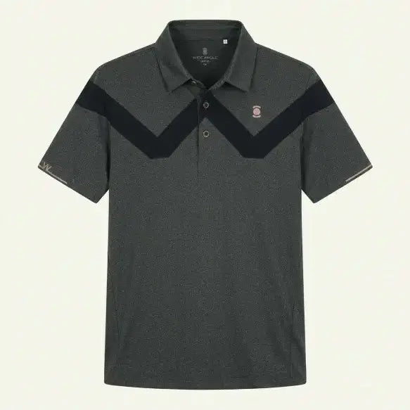 [BUNJANG] W.ANGLE Men's Gray Collared T-Shirt Size 105 / W.ANGLE 남성 카라티 105 그레이