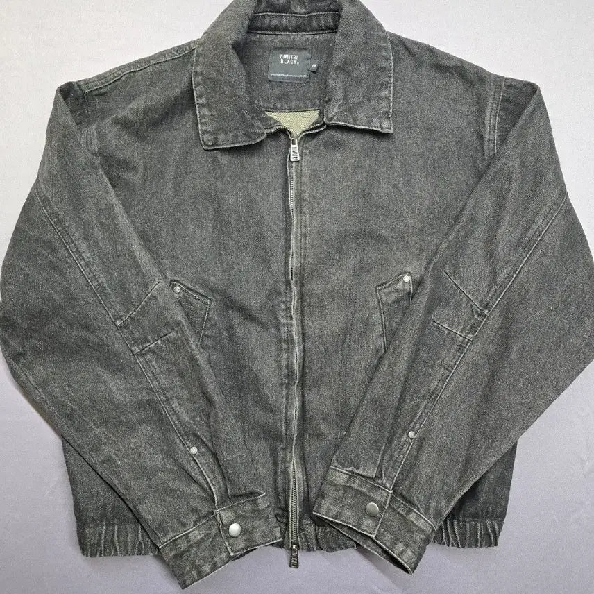 [BUNJANG] DimTreeBlack Denim Jacket Black / 딤트리블랙 데님자켓 블랙