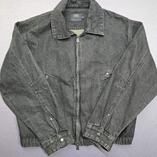 [BUNJANG] DimTreeBlack Denim Jacket Black / 딤트리블랙 데님자켓 블랙