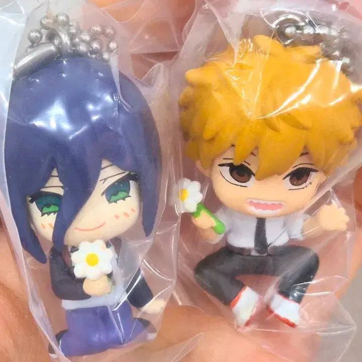 [BUNJANG] Chainsaw Man "Chainsaw Man: The Movie Reze Arc" Reze & Denji DepoPyg Figure Gacha Set (2 Types) / (새상품) 체인소맨 레제편 레제 덴지 덴레제 데포피그 피규어 가챠 2종 세트