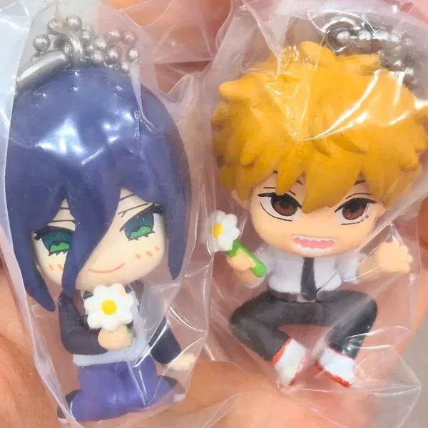 [BUNJANG] Chainsaw Man "Chainsaw Man: The Movie Reze Arc" Reze & Denji DepoPyg Figure Gacha Set (2 Types) / (새상품) 체인소맨 레제편 레제 덴지 덴레제 데포피그 피규어 가챠 2종 세트
