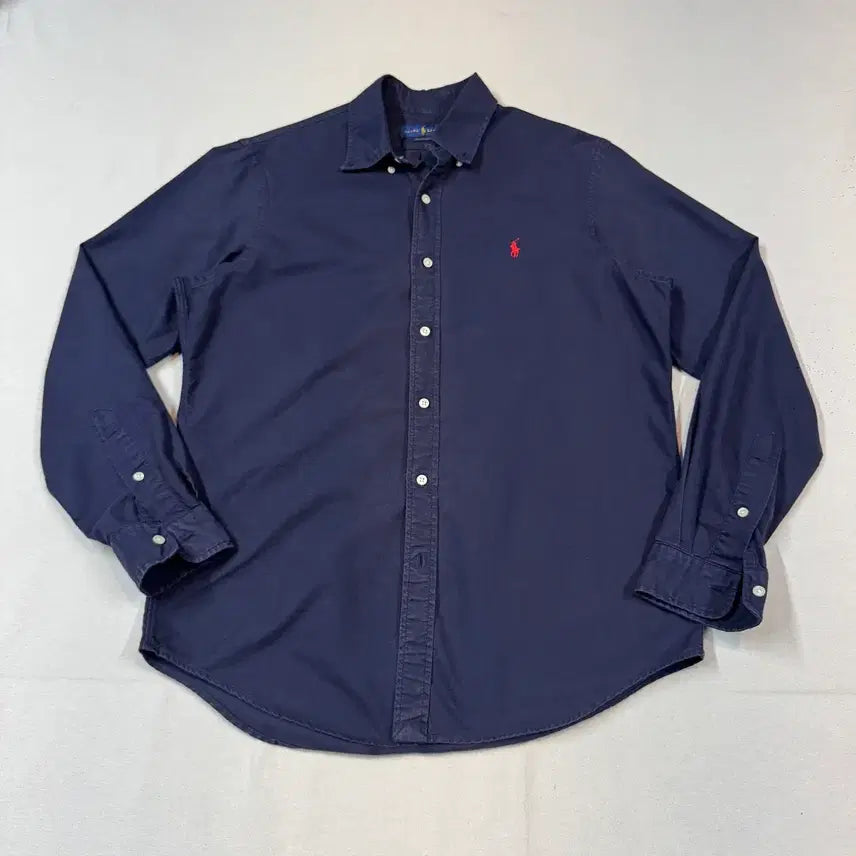 [BUNJANG] Polo Ralph Lauren Classic Fit Garment Dyed Oxford Shirt / M) 폴로 랄프로렌 클래식핏 가먼트다이 옥스포드 셔츠