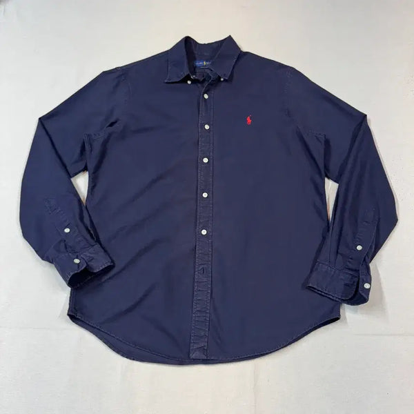 [BUNJANG] Polo Ralph Lauren Classic Fit Garment Dyed Oxford Shirt / M) 폴로 랄프로렌 클래식핏 가먼트다이 옥스포드 셔츠