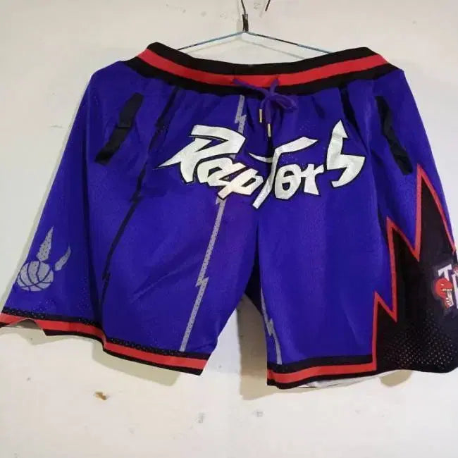 [BUNJANG] Toronto Raptors Purple Basketball Shorts / 토론토 랩터스 퍼플 농구 반바지