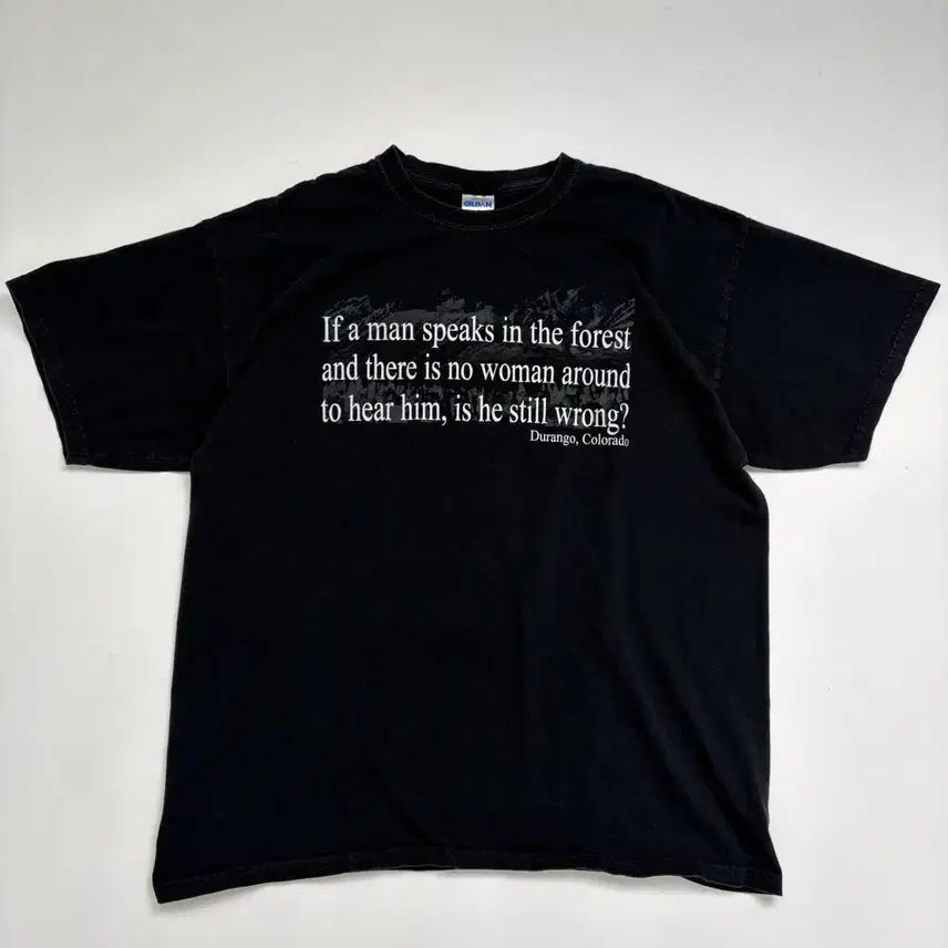[BUNJANG] 00s Colorado Joke Graphic T-Shirt Black XL / 00s Colorado Joke Tee (black)