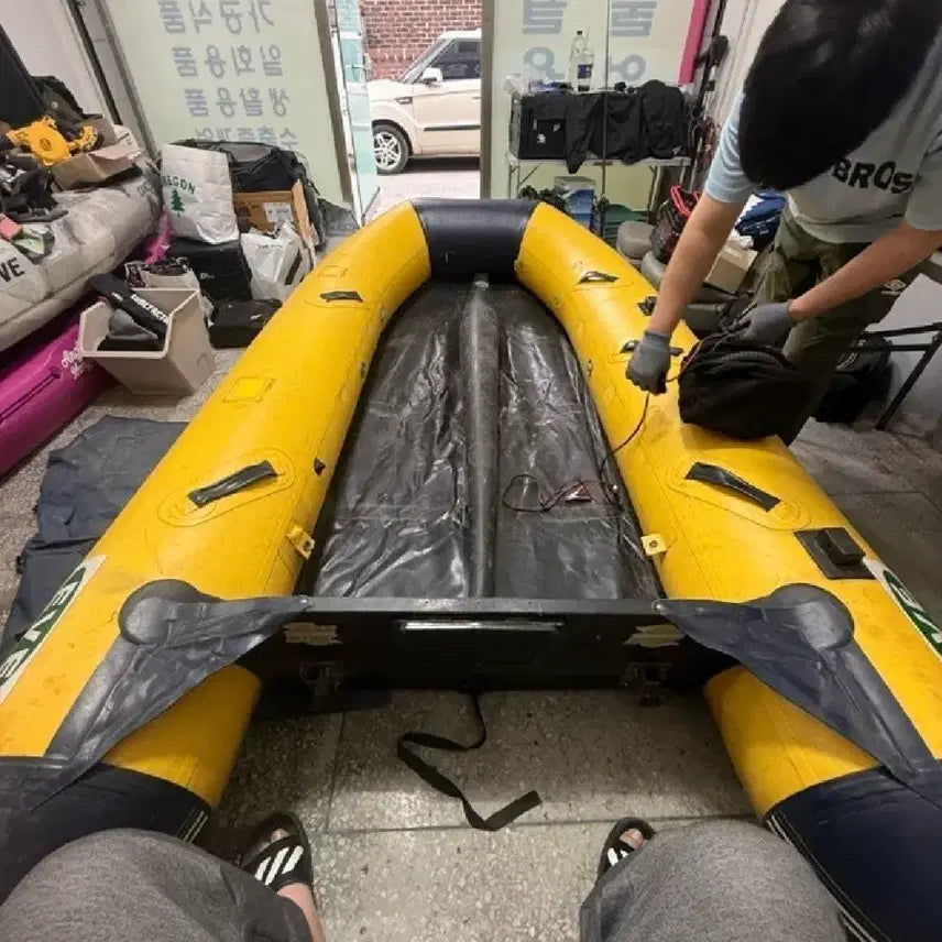 [BUNJANG] GoldDio G3 Inflatable Boat 2-Person / 골드디오G3 고무보트 2인승