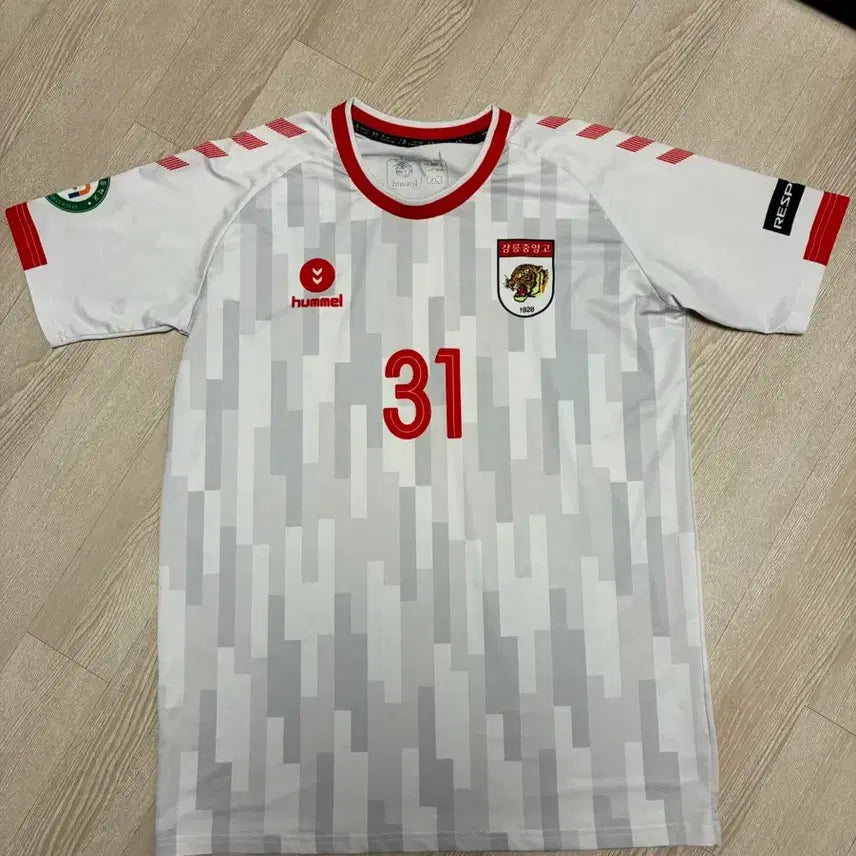 [BUNJANG] Gangneung Jungang High School Football Club Player Issued XL Jersey / 강릉중앙고 축구부 선수지급용 유니폼