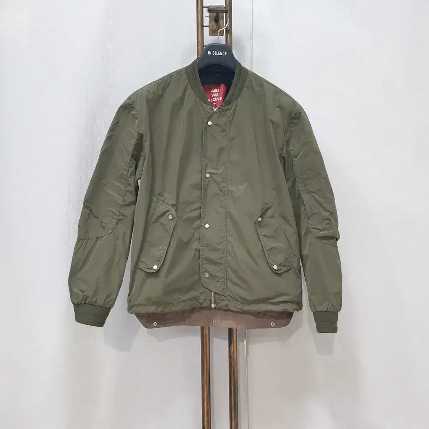 [BUNJANG] Custom Mellow MA-1 Blouson Jumper Size 95 / (kk70224)커스텀 멜로우 MA-1 남자 블루종점퍼 95