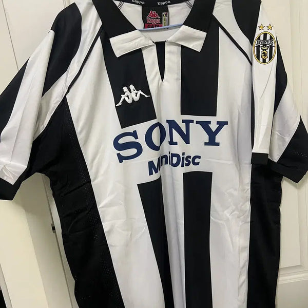 [BUNJANG] Juventus SONY Retro Football Jersey / 유벤투스 SONY 레트로 축구 유니폼