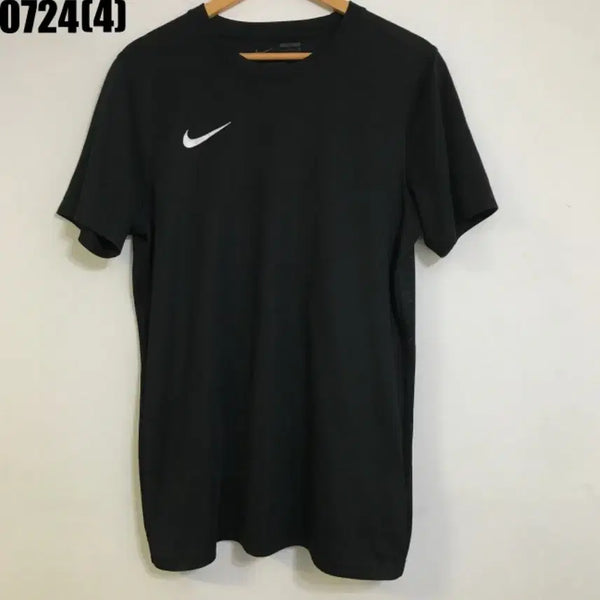 [BUNJANG] Nike Basic Logo Short Sleeve T-Shirt Black / 나이키 반팔 티셔츠 블랙 0724