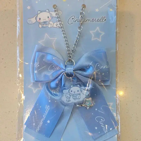 [BUNJANG] Cinnamoroll Kuji Prize #10 Ribbon Charm / 시나모롤 쿠지 10번상 리본참