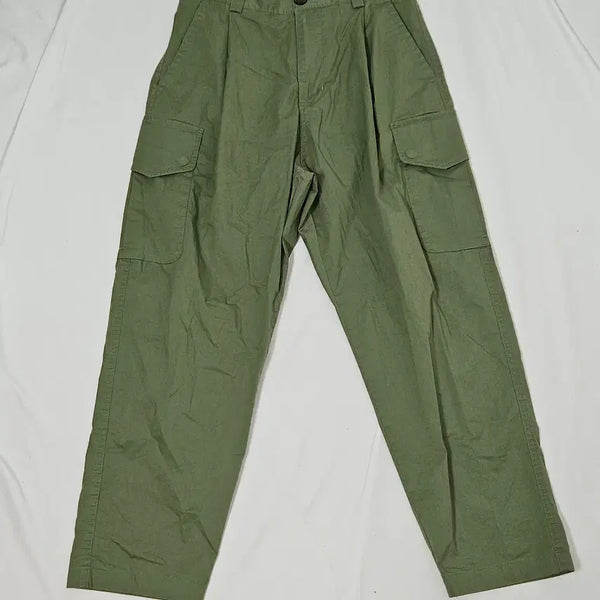 [BUNJANG] Black Yak Nau Lightweight Utility Woven Loose Fit Cargo Training Pants / 블랙야크 nau 유틸리티 경량 우븐 루즈핏 카고팬츠 트레이닝 기능성 30