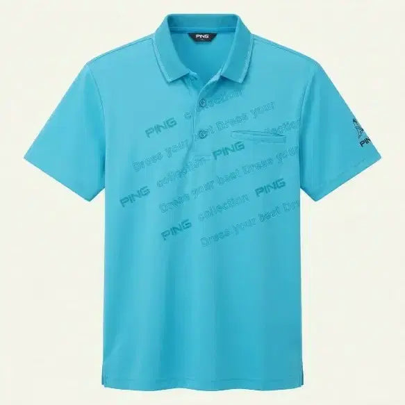 [BUNJANG] PING Collection Men's Golf Wear Blue Size 100 / PING 컬렉션 남성 골프웨어 블루 100사이즈