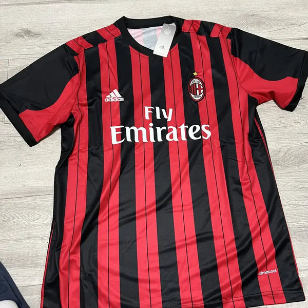 [BUNJANG] AC Milan Fly Emirates Football Jersey / AC밀란 Fly Emirates 축구 유니폼