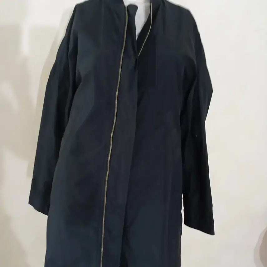 [BUNJANG] KUHO Loose Fit Long Jacket / 구호 바스락 소재 루즈 롱자켓