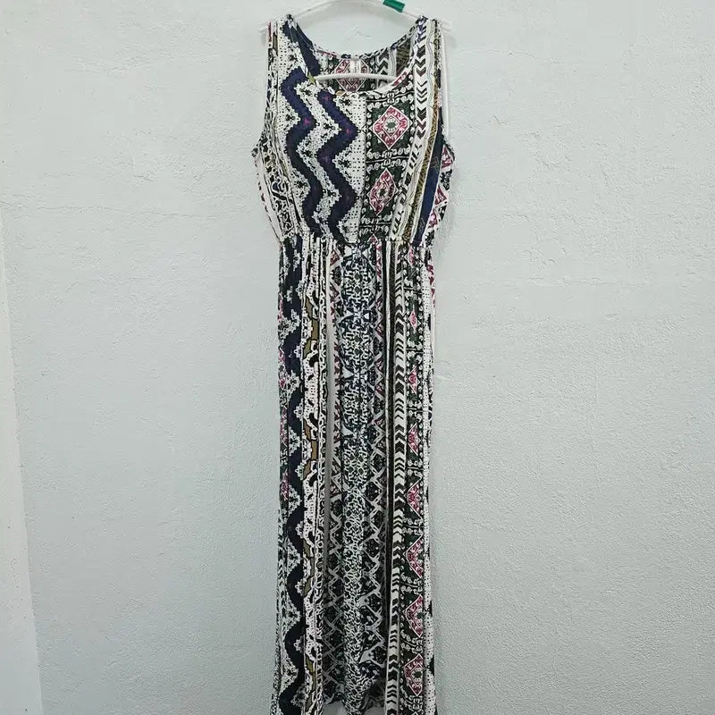 [BUNJANG] LE CIEL ITALY Long Dress Multicolor / LE CIEL ITALY 롱 원피스 여 44/55 J6536