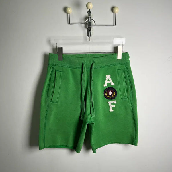 [BUNJANG] Abercrombie & Fitch Y2K Green Sweat Shorts XS / 아베크롬비 y2k 그린 스웻 반바지 XS