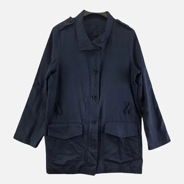 [BUNJANG] Lacoste Navy Women's Jacket 95 N8564 / 라코스테 네이비 여자 자켓 95 N8564