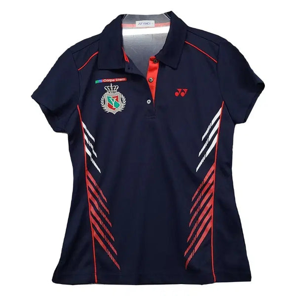 [BUNJANG] YONEX Navy Performance Short Sleeve Polo T-Shirt / 요넥스 네이비 기능성 반팔 카라티 90