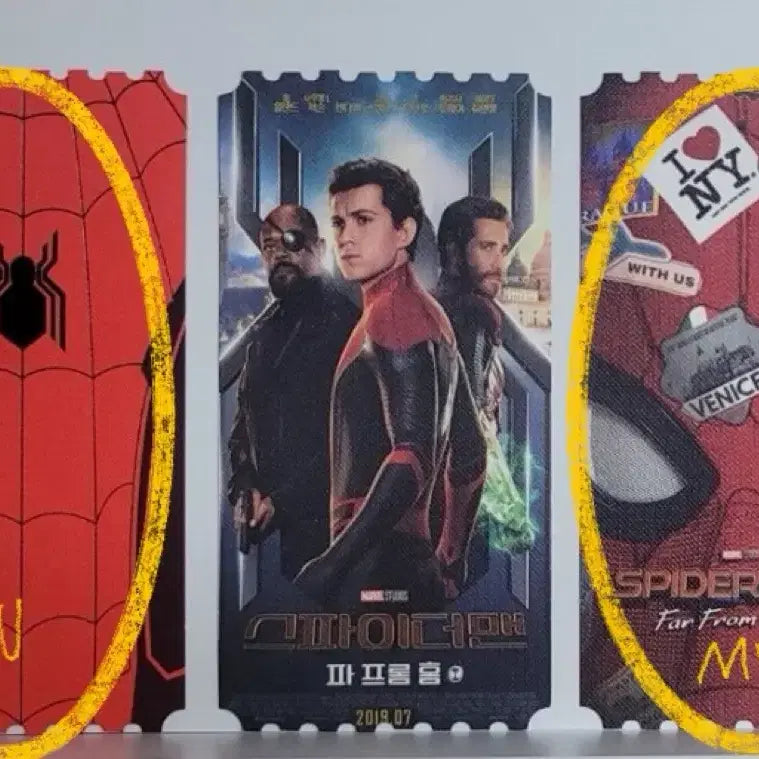 [BUNJANG] Spider-Man: Far From Home Original Ticket / 스파이더맨 파프롬홈 오리지널티켓 교환