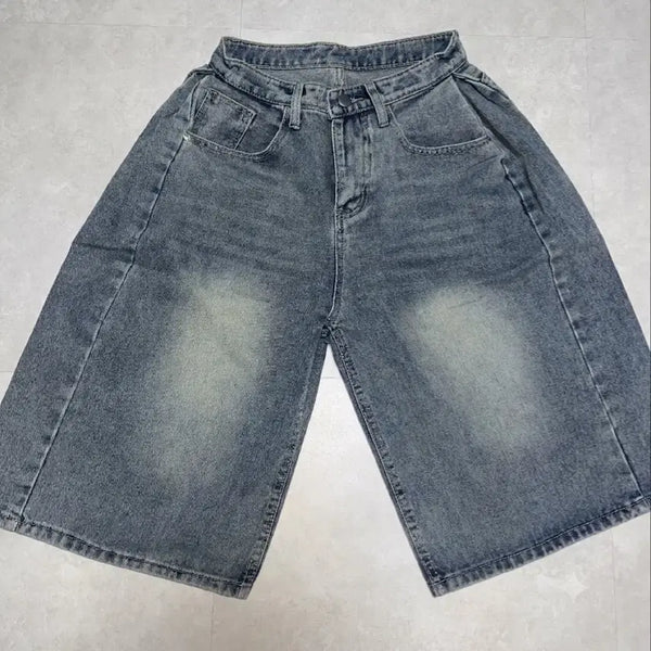 [BUNJANG] Denim Bermuda Shorts / 새상품) 데님 버뮤다 팬츠 여성 바지