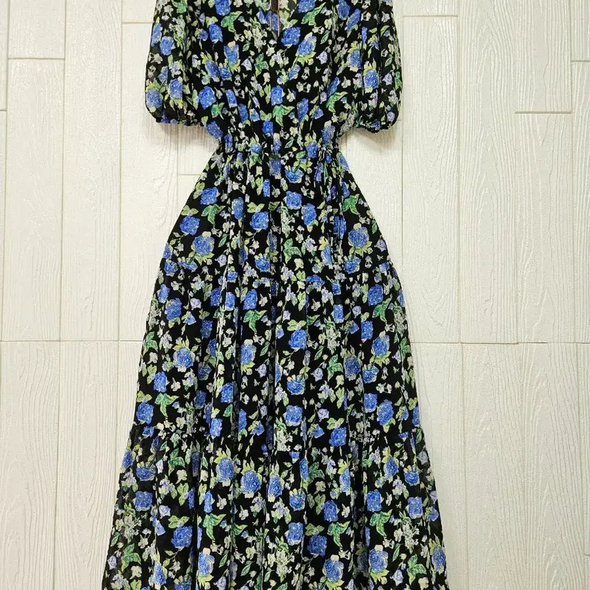 [BUNJANG] Maison Blanche Chiffon String Dress / 메종블랑쉬 쉬폰스트링원피스