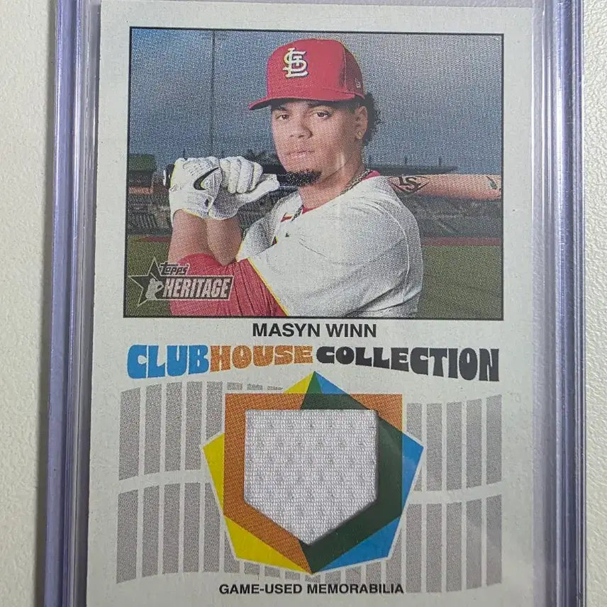 [BUNJANG] 2026 MLB Maysoon Win Uniform Card St. Louis Cardinals / 2026 mlb 메이신 윈 유니폼카드 세인트루이스카디널스