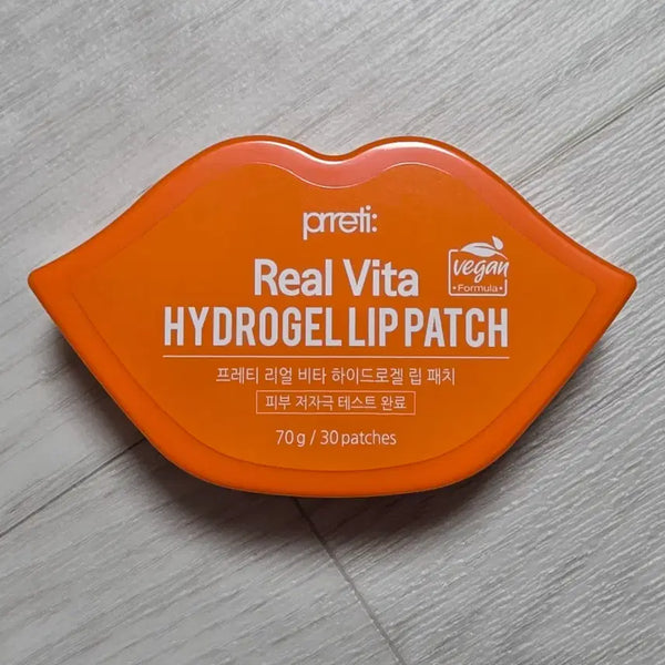 [BUNJANG] PRETTY REAL VITA Hydrogel Lip Patch (30 Count) / (미사용) 프레티 리얼비타 하이드로겔 립 패치 30개입