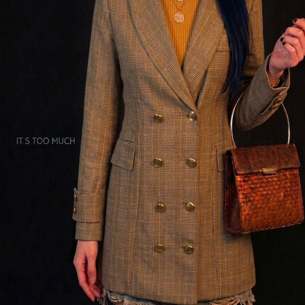 [BUNJANG] Wool Outer Women's Coat Jacket / Q1416 여성코트 모직아우터 여성아우터 여자자켓 여자아우터