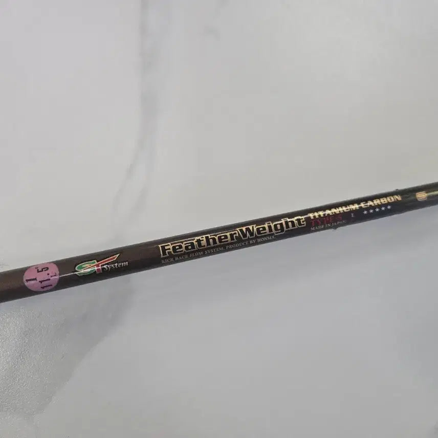 [BUNJANG] Honma 5-Star Driver Shaft - Feather Weight Titanium Carbon, L Flex / 혼마 5스타 드라이버샤프트