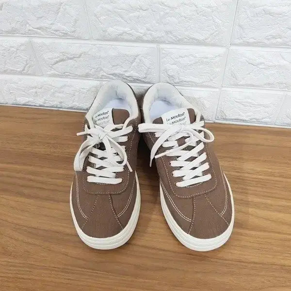[BUNJANG] Lemontot Up Merino Wool Sneakers (New Model) / 르무통 업 메리노울 운동화 235(신형)