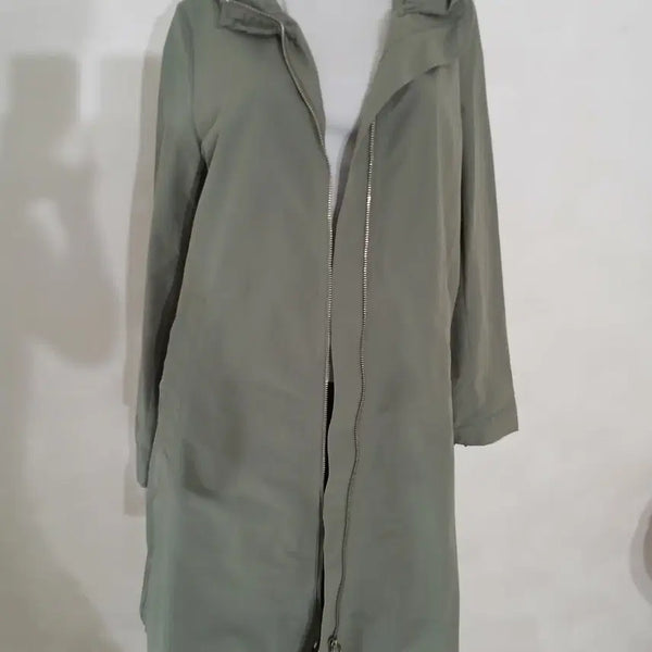 [BUNJANG] SJSJ Single-Layer Hooded Long Jacket / SJSJ 홑겹 후드 롱자켓