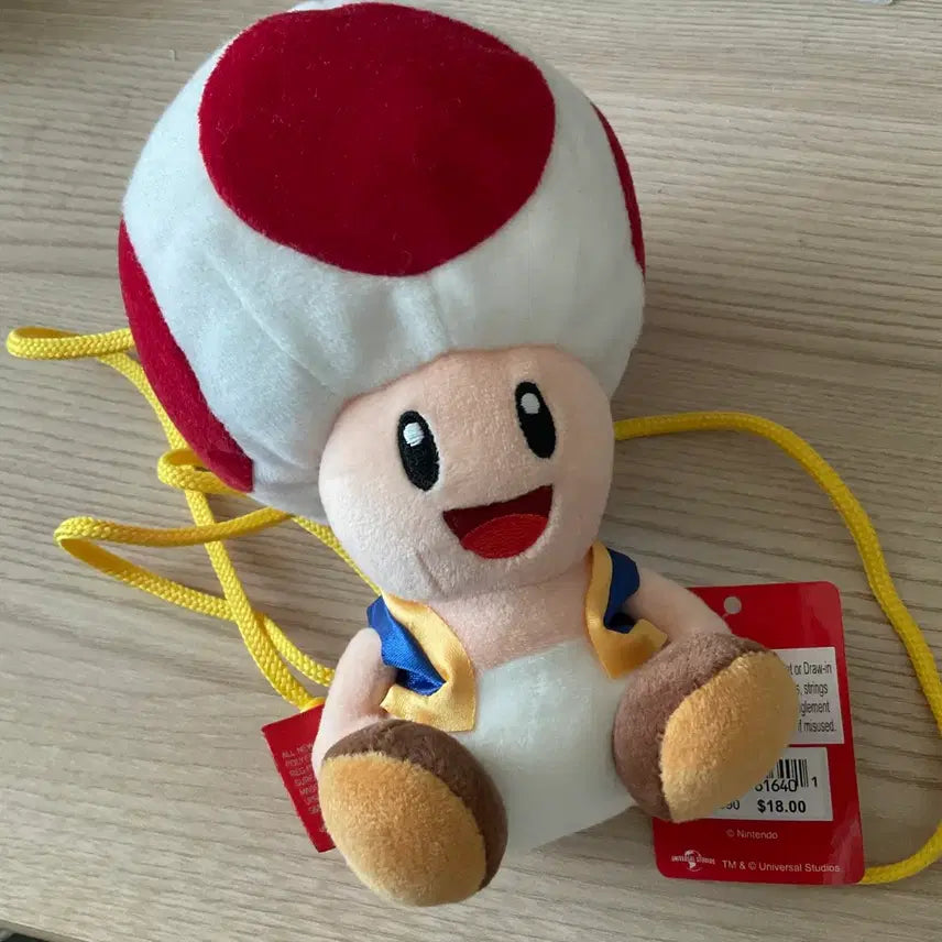 [BUNJANG] Super Mario Super Mushroom Plush / 슈퍼마리오 슈퍼버섯 인형