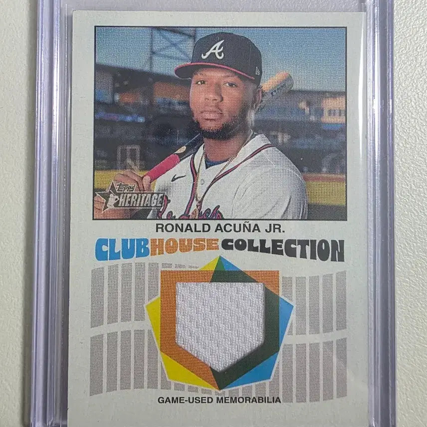 [BUNJANG] Ronald Acuña Jr. 2026 MLB Uniform Card Atlanta Braves / 2026 mlb 로널드 아쿠나 주니어 유니폼카드 애틀랜타브레이브스