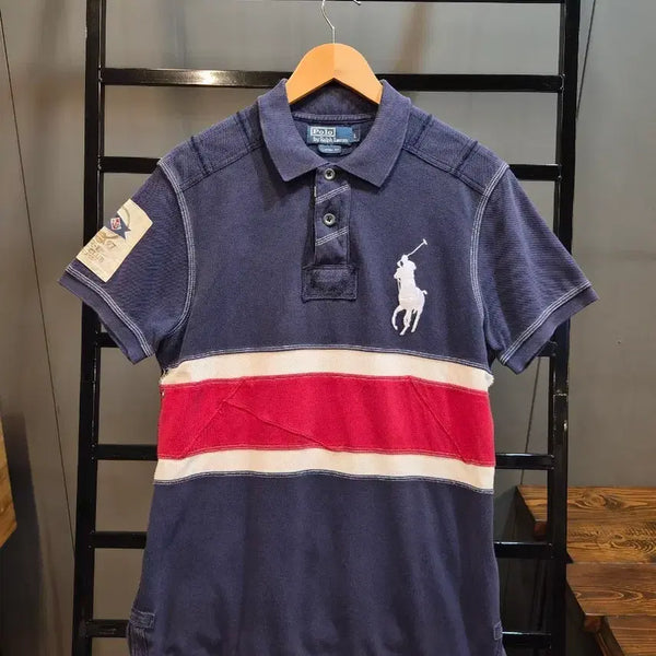 [BUNJANG] Polo Ralph Lauren Yacht Club Big Pony Pique Short Sleeve Polo Shirt Navy / [L] 폴로랄프로렌 Polo Ralph Lauren 요트클럽 빅포니 카라 피케 반팔 티셔츠 6.9