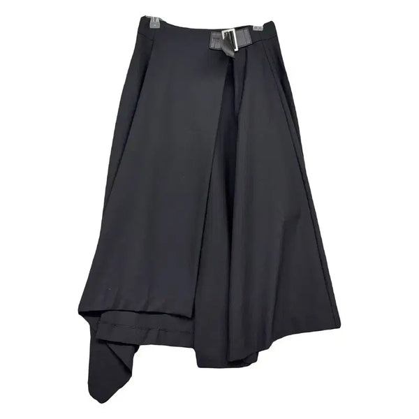 [BUNJANG] Juun.J Asymmetric Belted Grey Skirt / 준지 언발란스 벨티드 그레이 스커트 036