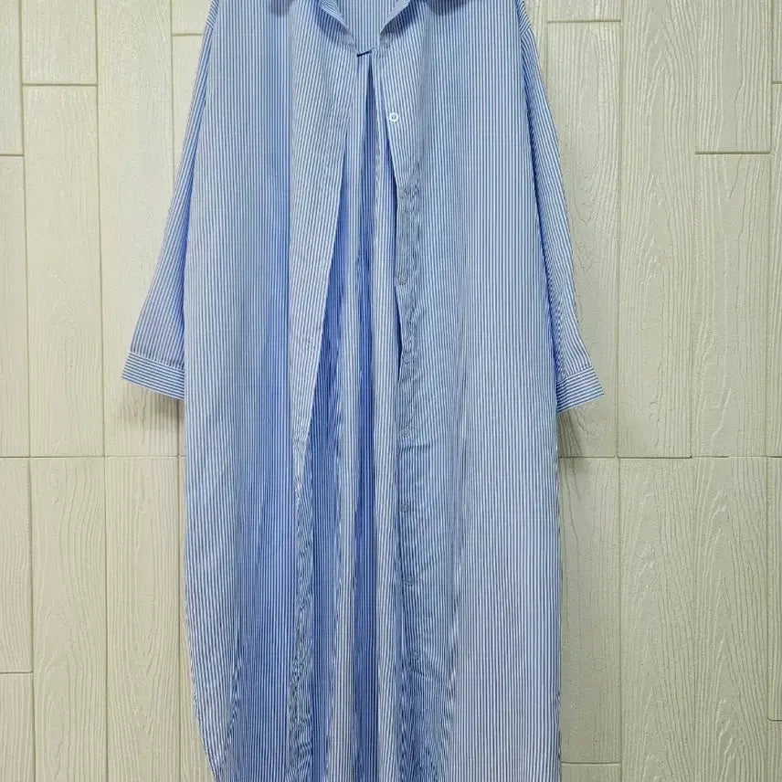 [BUNJANG] Oversized Long Shirt Dress / 박시줄롱셔츠원피스