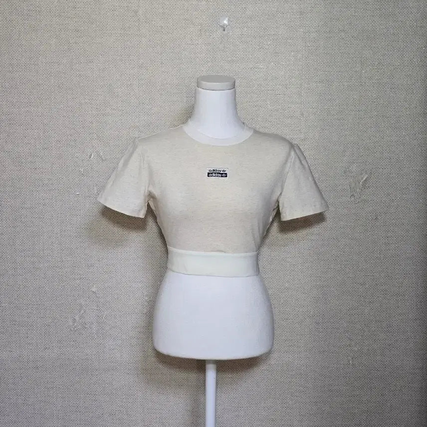 [BUNJANG] Adidas Cropped T-Shirt / 아디다스)크롭티S(90)