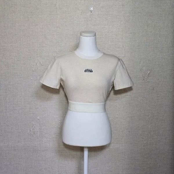 [BUNJANG] Adidas Cropped T-Shirt / 아디다스)크롭티S(90)