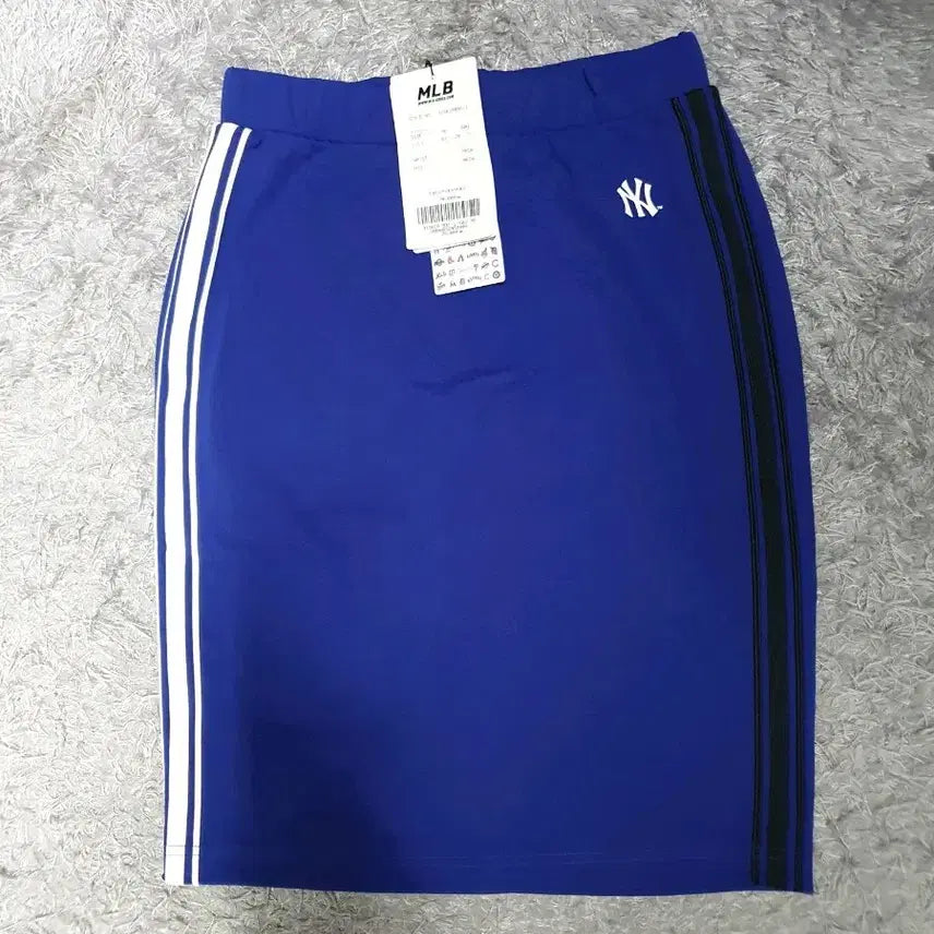 [BUNJANG] MLB New York Yankees Blue Banded Skirt / MLB 뉴욕양키스 치마 밴딩 스커트 블루 새상품