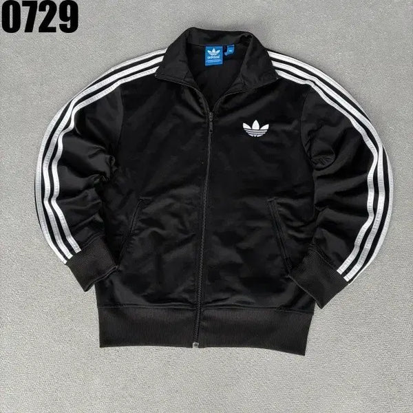 [BUNJANG] Adidas 3-Stripes Track Top Black Size 95 / 아디다스 삼선 트랙탑 검정 95