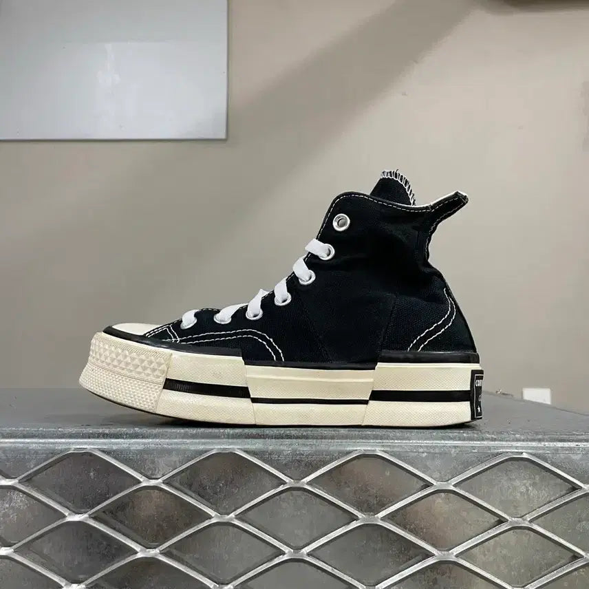 [BUNJANG] Converse Chuck 70 Plus High Black 225 / 컨버스 척70 플러스 하이 블랙 225 (gr-5845)